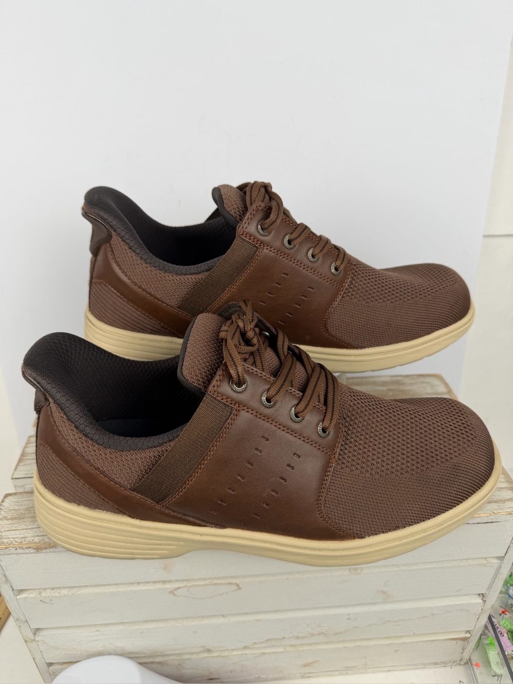 Orthofeet Men's Orthopedic Siron Casual Shoes stretchable supportive sole Sz 10